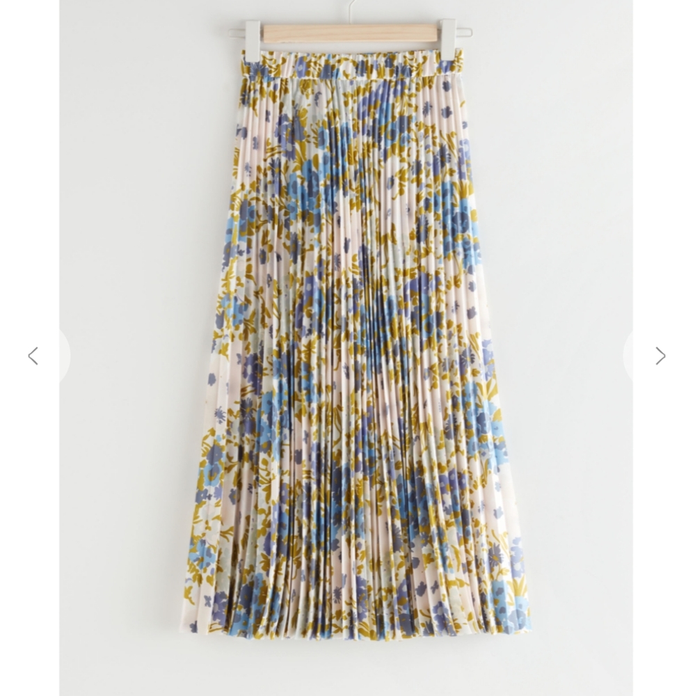 & other stories pleated skirt
